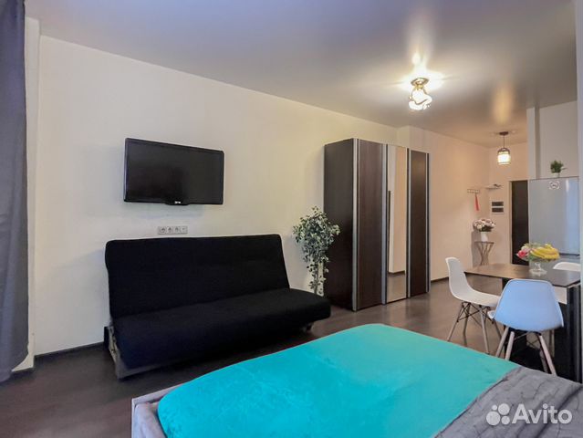 

Квартира-студия, 36 м², 2 кровати