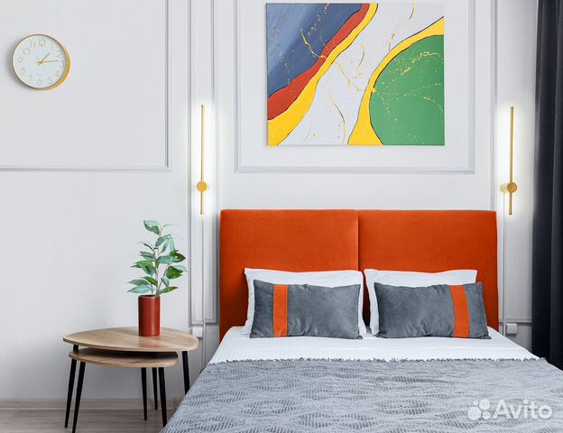 

Квартира-студия, 33 м², 1 кровать