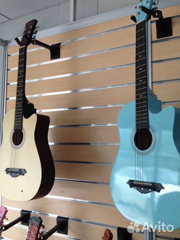 Акустическая гитара новая +чехол медиаторы ремень Акустическая гитара новая +чехол медиаторы ремень