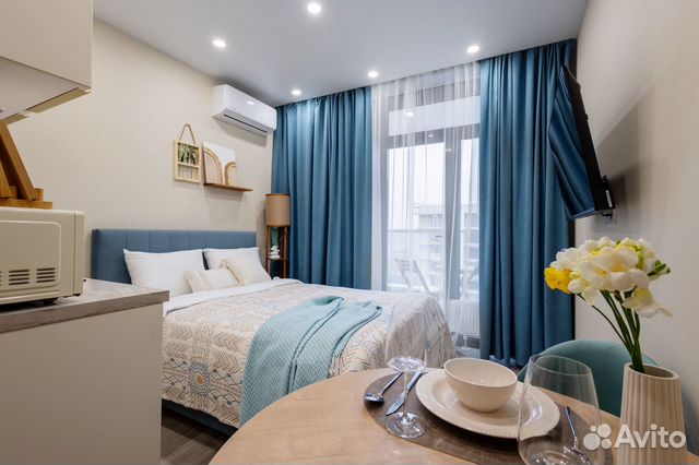 

Квартира-студия в апарт-отеле, 17 м², 1 кровать