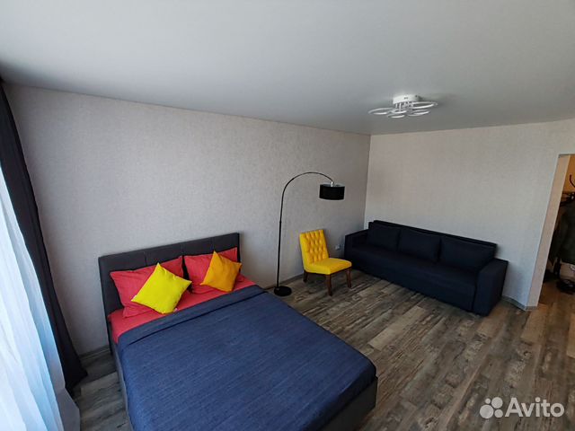 

1-к. квартира, 42 м², 2 кровати