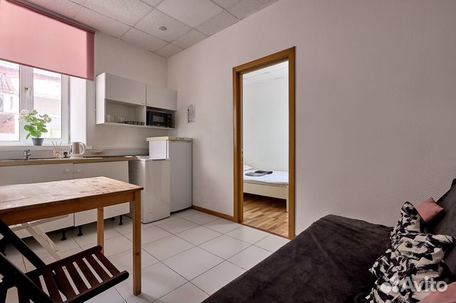 

1-к. квартира, 25 м², 2 кровати