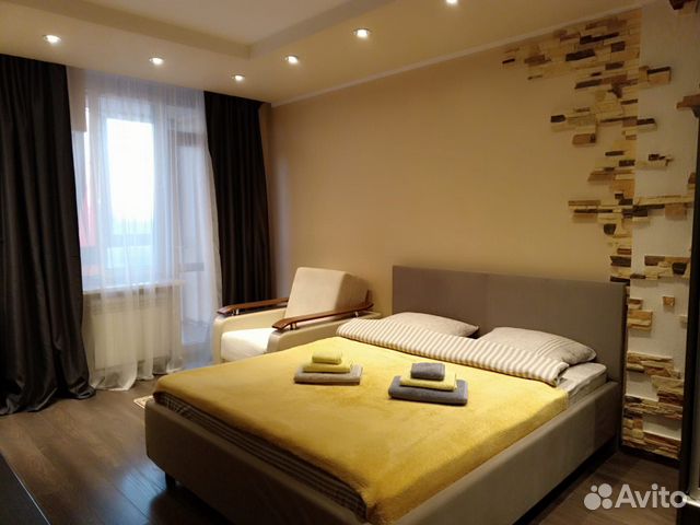 

1-к. квартира, 41 м², 2 кровати