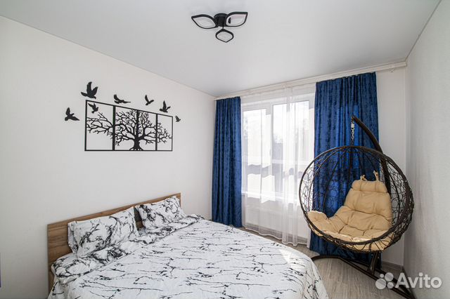 

1-к. квартира, 45 м², 2 кровати