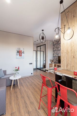 

Квартира-студия, 28 м², 2 кровати