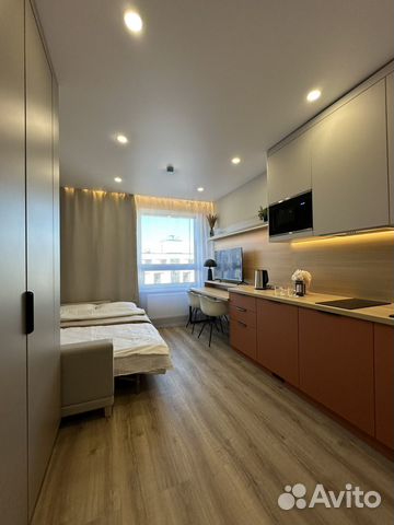 

Квартира-студия, 20,5 м², 1 кровать