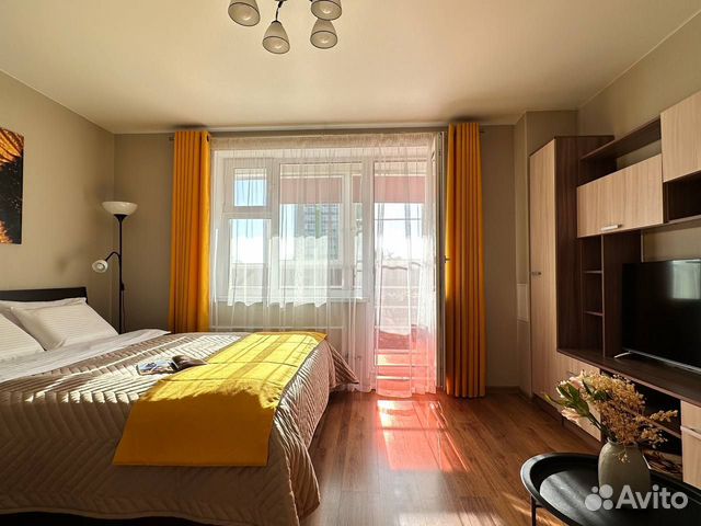 

Квартира-студия, 30 м², 2 кровати