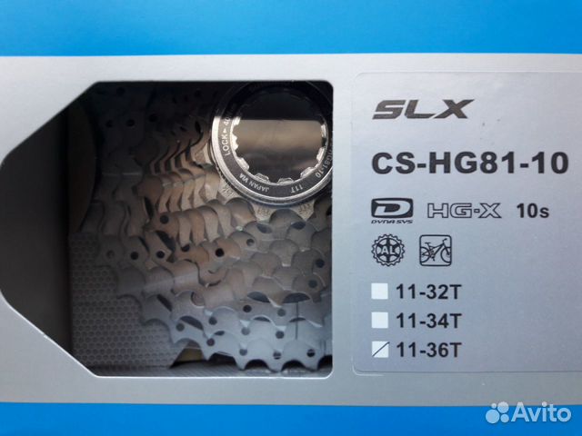 Новая кассета Shimano SLX -10ск. (11-36)