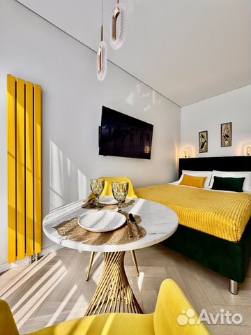 

Квартира-студия, 18 м², 1 кровать