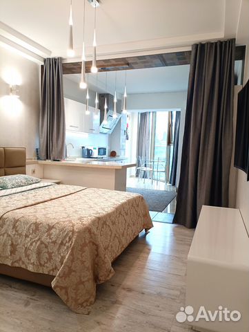 

Квартира-студия, 35 м², 2 кровати