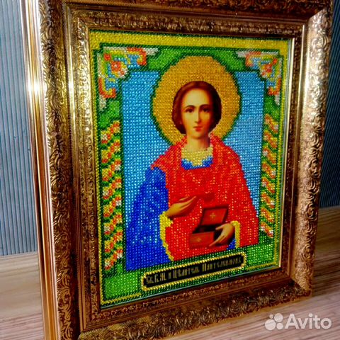 Икона из бисера - 50 на вторую