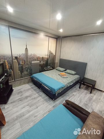 

1-к. квартира, 32 м², 2 кровати