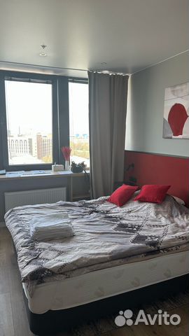 

Квартира-студия, 27 м², 1 кровать