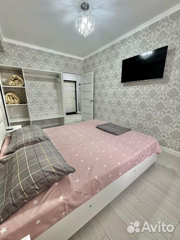 

1-к. квартира, 44 м², 2 кровати