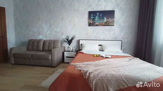 

1-к. квартира, 42 м², 2 кровати