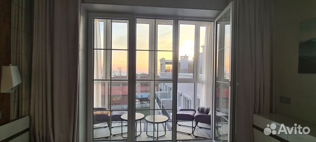 

1-к. квартира, 55 м², 2 кровати