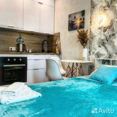 

Квартира-студия, 24 м², 1 кровать
