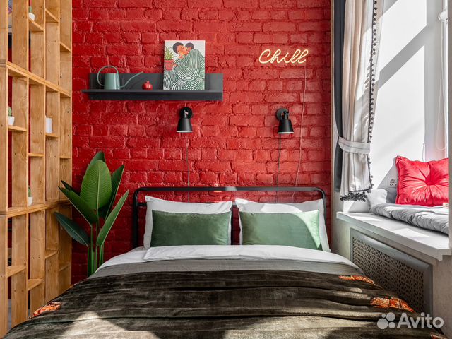 

Квартира-студия, 24 м², 2 кровати