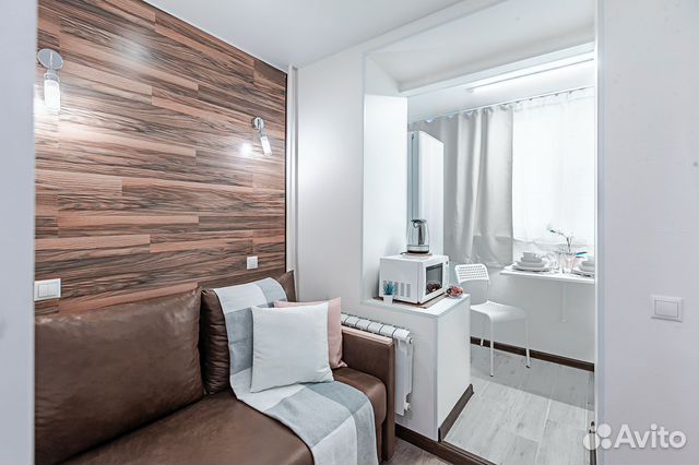 

Квартира-студия, 12 м², 1 кровать