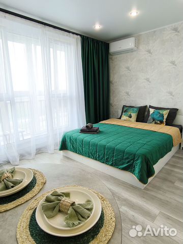 

Квартира-студия, 28 м², 1 кровать