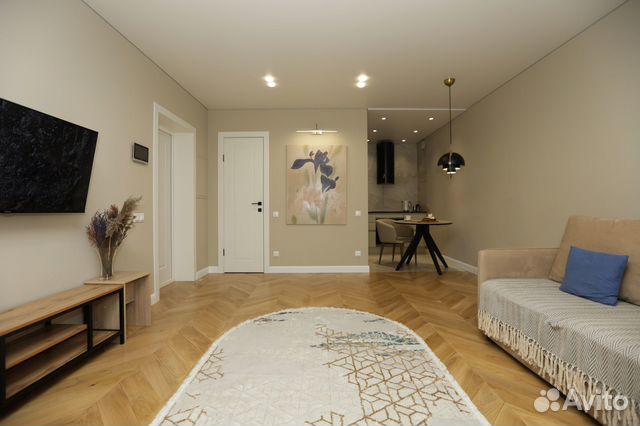 

Квартира-студия, 50 м², 2 кровати