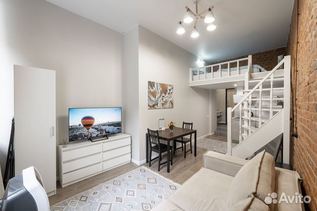 

Квартира-студия, 26 м², 2 кровати