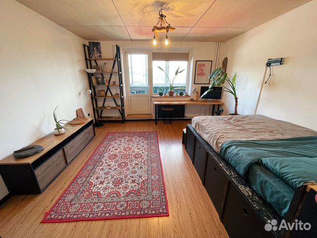 

1-к. квартира, 38 м², 3 кровати