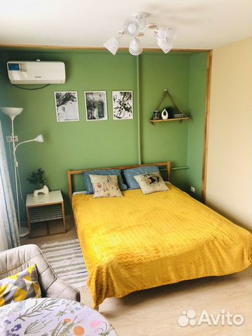 

1-к. квартира, 37 м², 2 кровати