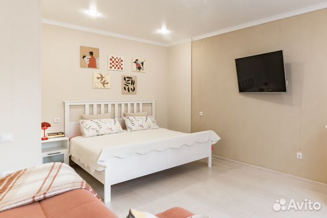 

Квартира-студия, 40 м², 2 кровати