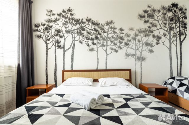 

1-к. квартира, 38 м², 3 кровати