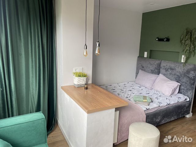 

Квартира-студия, 37 м², 3 кровати