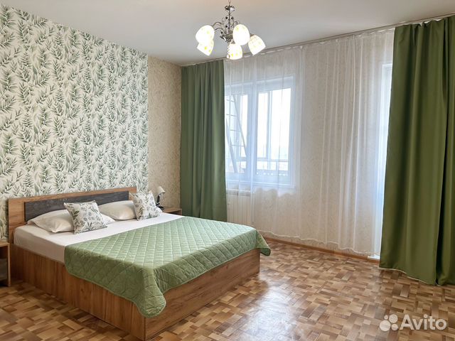 

1-к. квартира, 44 м², 2 кровати