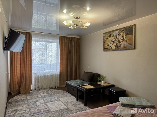 

1-к. квартира, 34 м², 2 кровати