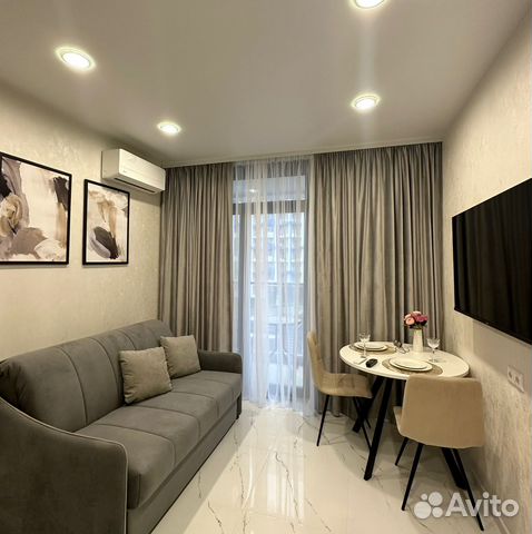 

Квартира-студия, 23 м², 2 кровати