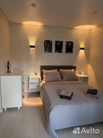 

1-к. квартира, 32 м², 2 кровати