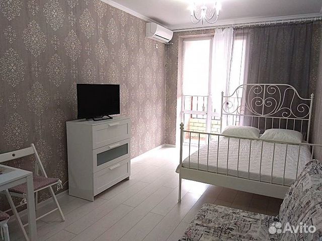 

Квартира-студия, 23 м², 2 кровати