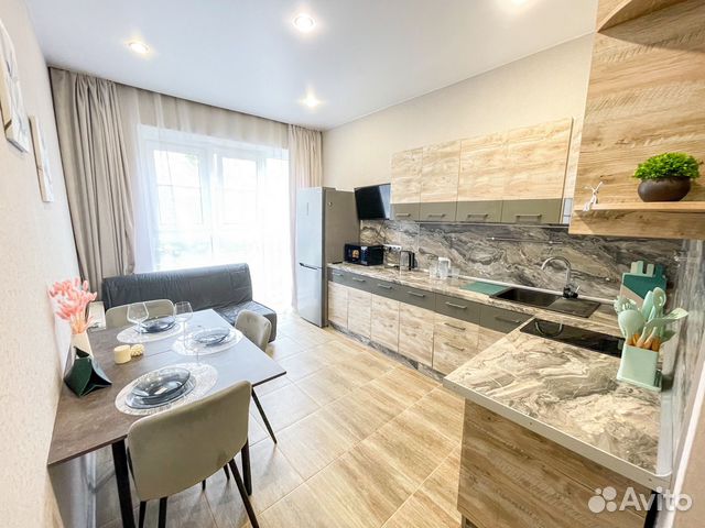 

1-к. квартира, 43 м², 2 кровати