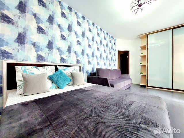 

1-к. квартира, 40 м², 2 кровати