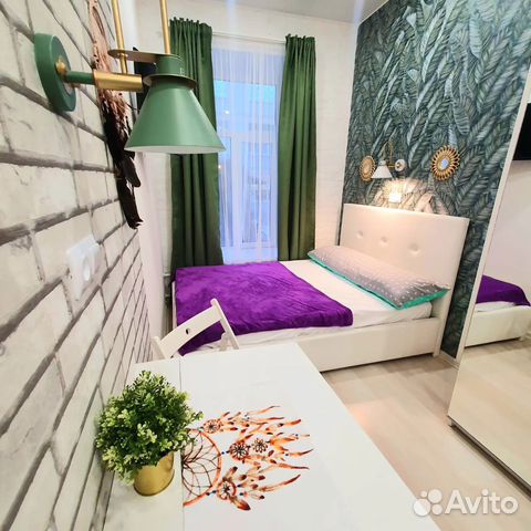 

Квартира-студия, 18 м², 1 кровать