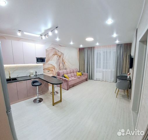 

1-к. квартира, 52 м², 4 кровати