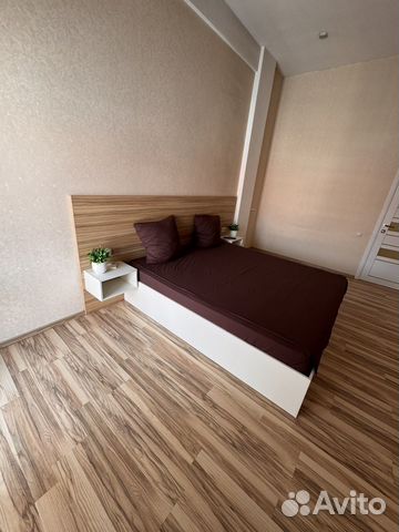 

1-к. квартира, 54 м², 2 кровати