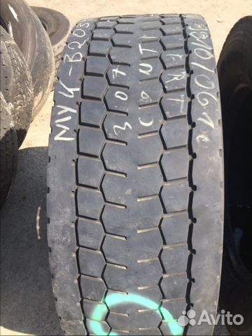 Грузовая шина бу 315 60R22.5 Bridgestone из Европы
