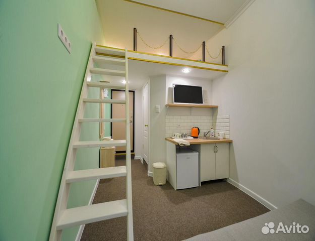 

Квартира-студия, 14 м², 2 кровати