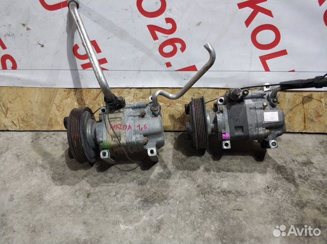 Компрессор кондиционера mazda3 1,6л BK BL