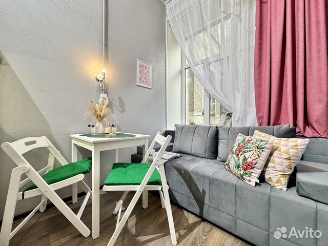 

Квартира-студия, 15 м², 2 кровати