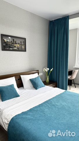 

1-к. квартира, 50 м², 2 кровати
