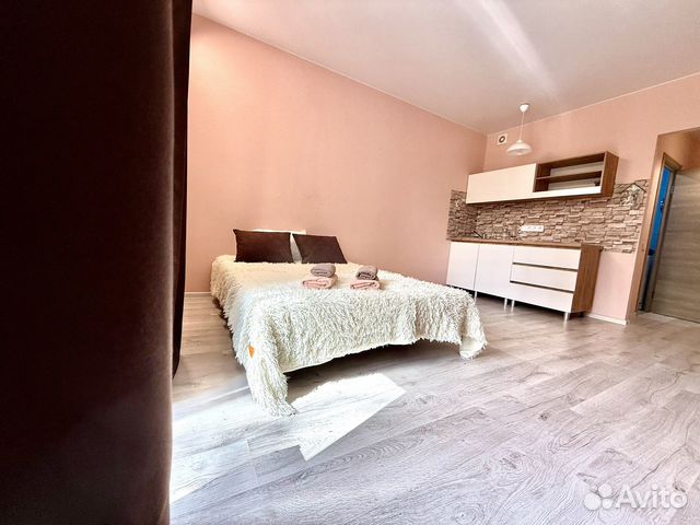 

Квартира-студия, 27 м², 1 кровать
