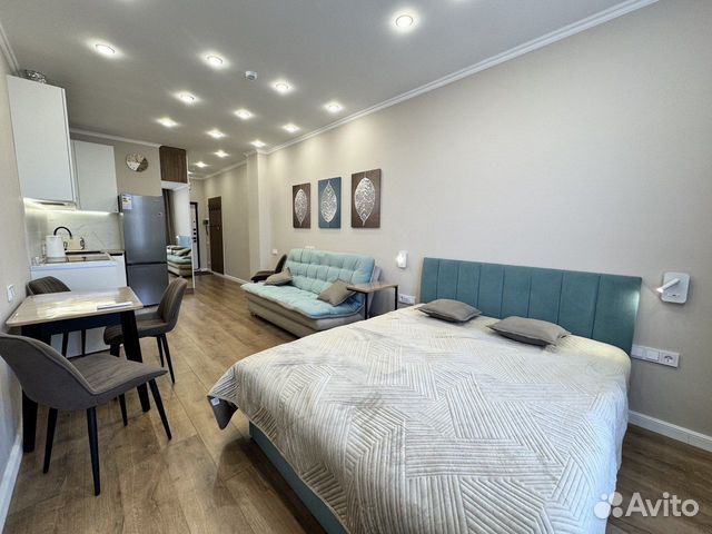 

Квартира-студия, 32 м², 2 кровати