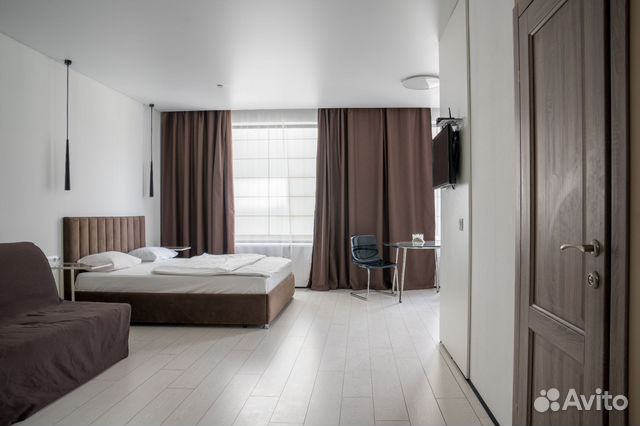 

Квартира-студия, 36 м², 2 кровати