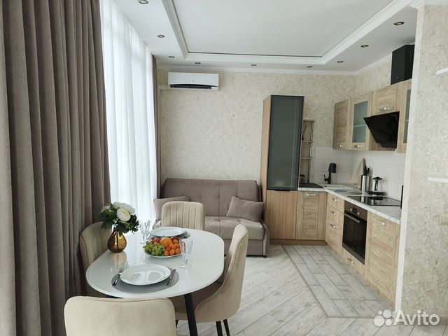 

Квартира-студия, 37 м², 2 кровати